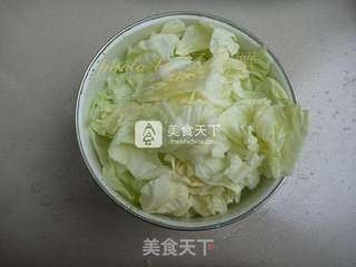 手撕包菜的做法步骤:3