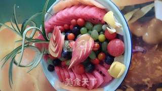 缤纷水果盘的做法步骤:10