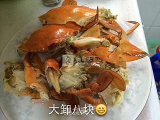 黑胡椒螃蟹的做法步骤:3