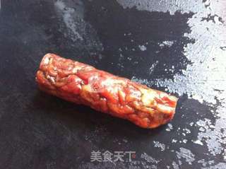 土豆腊肠焖饭的做法步骤：1