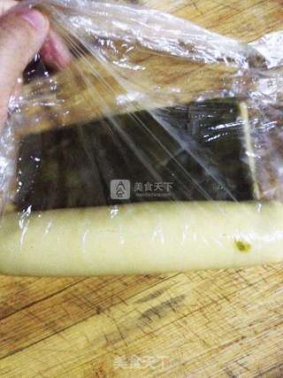 抹茶年轮饼干的做法步骤:10