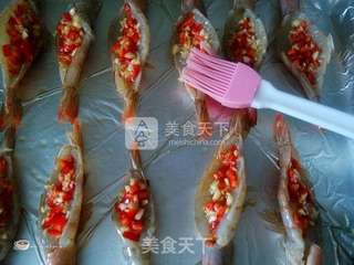 蒜香开背虾的做法步骤:8