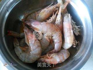蒜香开背虾的做法步骤:3