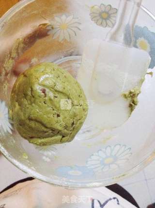 蔓越莓抹茶饼干的做法步骤:8