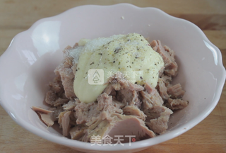 3种家常紫菜包饭(牛肉,金枪鱼,蛋卷)的做法步骤:9