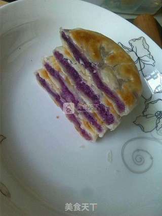 紫薯酥饼的做法步骤:15