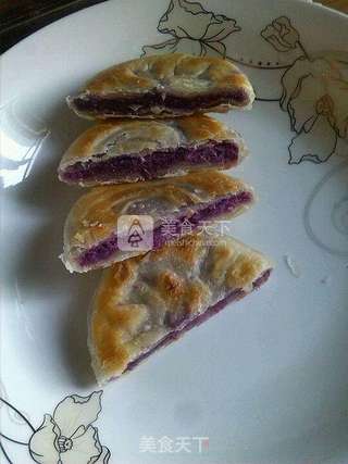 紫薯酥饼的做法步骤:16