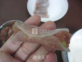 水晶肉卷的做法步骤:9