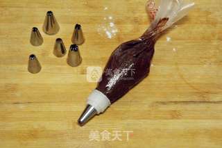 巧克力玫瑰曲奇的做法步骤:10