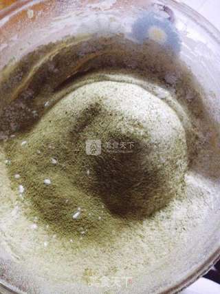 蔓越莓抹茶饼干的做法步骤:4