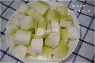 素烧冬瓜的做法步骤:2