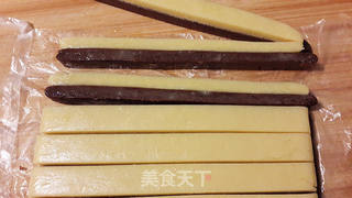 棋格饼干的做法步骤:7