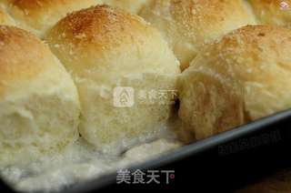 椰蓉泡浆面包的做法步骤:12