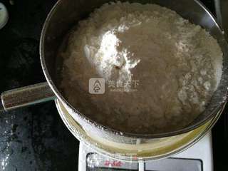 红豆糯米糍的做法步骤:3