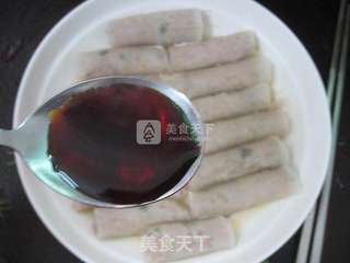 水晶肉卷的做法步骤:11