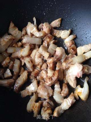 红烧肉茭白的做法步骤:5