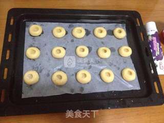 奶香果酱小酥的做法步骤:9