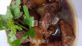 萝卜炖牛腩的做法步骤:6