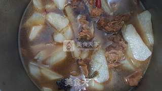 萝卜炖牛腩的做法步骤:3