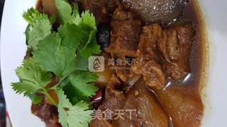 萝卜炖牛腩的做法步骤:5