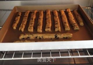 海苔肉松饼干条的做法步骤:11