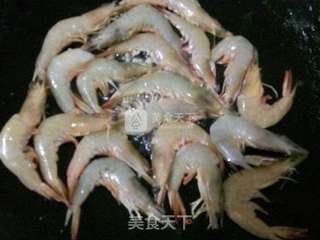 蚝油大虾的做法步骤:3