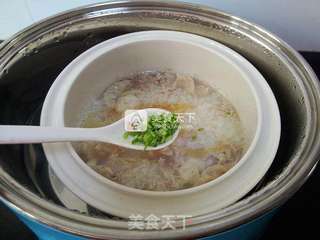 鱼鳔瘦肉粥的做法步骤:16