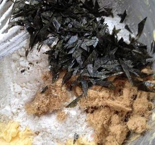 海苔肉松饼干条的做法步骤:7