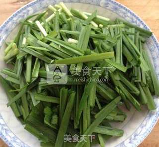 韭菜炒鸡蛋的做法步骤:4