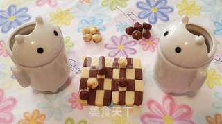 棋格饼干的做法步骤:10