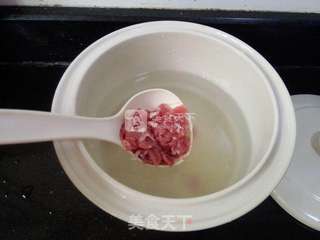 鱼鳔瘦肉粥的做法步骤:6