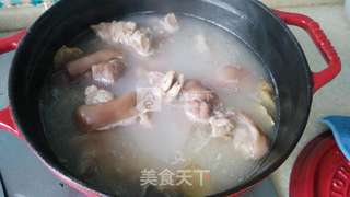 清炖猪脚汤的做法步骤:6