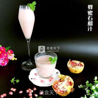 蜂蜜石榴汁的做法步骤:11