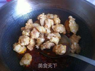 糖醋里脊的做法步骤:16