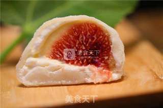 无花果雪媚娘的做法步骤:17
