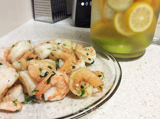 异国风情 —— 青柠香菜虾仁 (Cilantro Lime Shrimp)的做法步骤:10