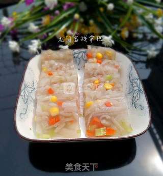 彩色猪皮冻的做法步骤:11