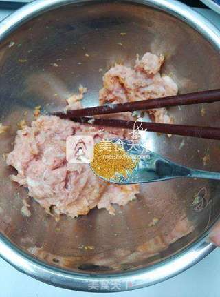冬菜鲜肉云吞的做法步骤:4