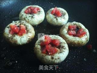 黑胡椒烤蘑菇的做法步骤:7