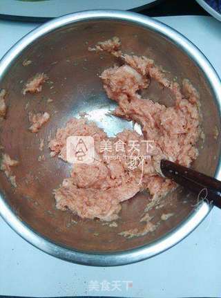 冬菜鲜肉云吞的做法步骤:5