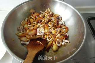 香辣鱿鱼的做法步骤:7