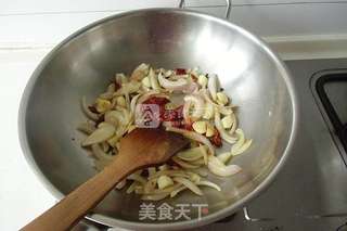 香辣鱿鱼的做法步骤:6
