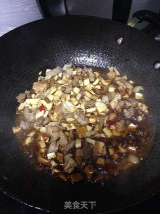 自炒 沪味辣肉浇头的做法步骤:6