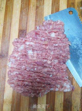 榨菜鲜肉锅贴的做法步骤:6