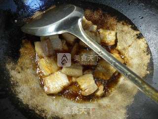 尖椒五花肉炒莲藕的做法步骤:6