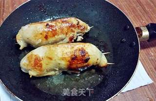 手把手教你做~照烧鸡肉卷~的做法步骤:8