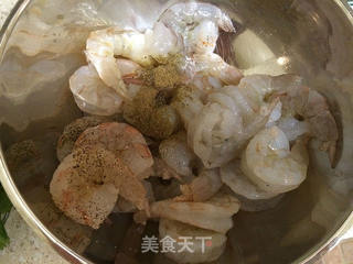 异国风情 —— 青柠香菜虾仁 (Cilantro Lime Shrimp)的做法步骤:3