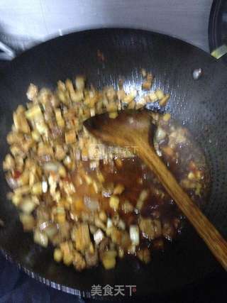 自炒 沪味辣肉浇头的做法步骤:7