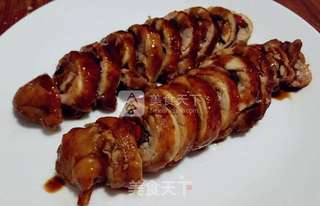 手把手教你做～照烧鸡肉卷～的做法步骤：13