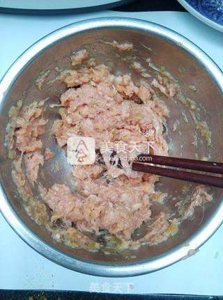 冬菜鲜肉云吞的做法步骤:6